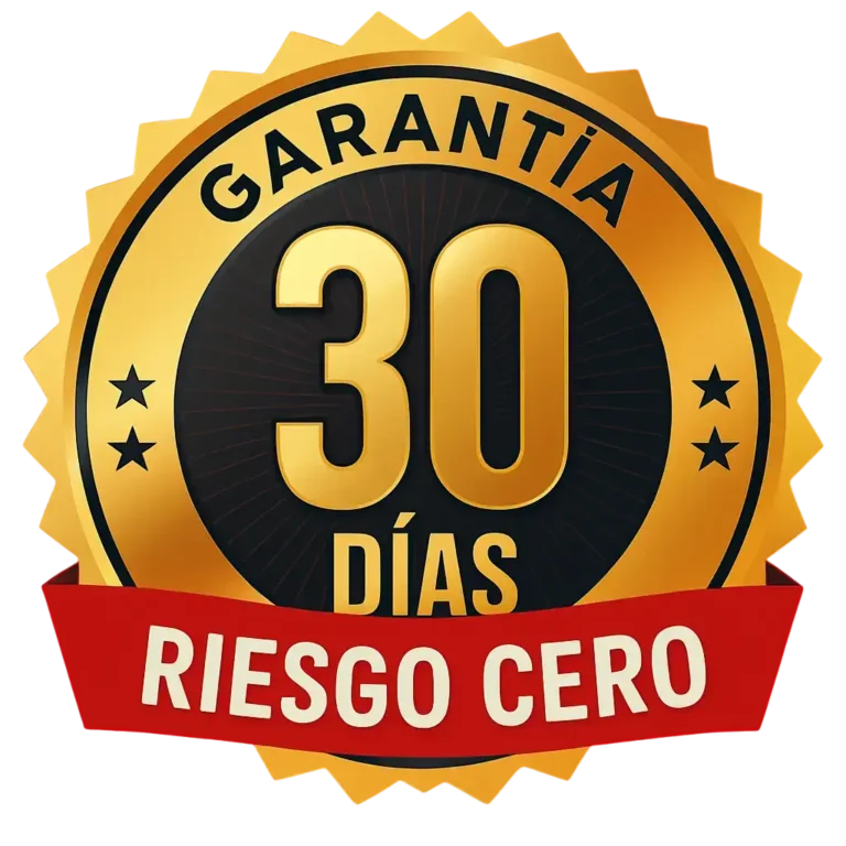 30 d&iacute;as de garant&iacute;a